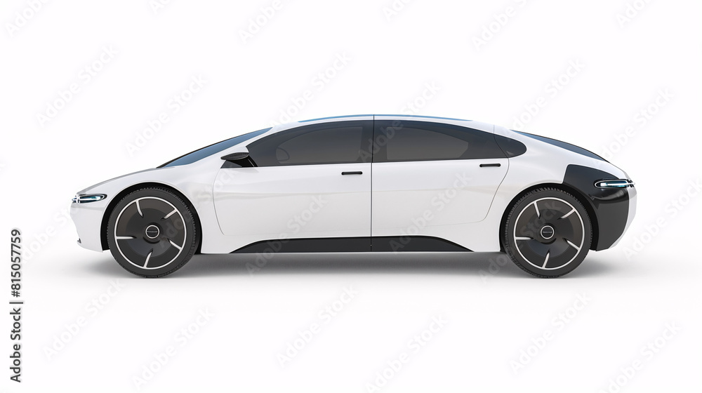 modern, clean futuristic car, for personal transport , isolated on a clear white background modern, clean futuristic car, for personal transport , isolated on a clear white background