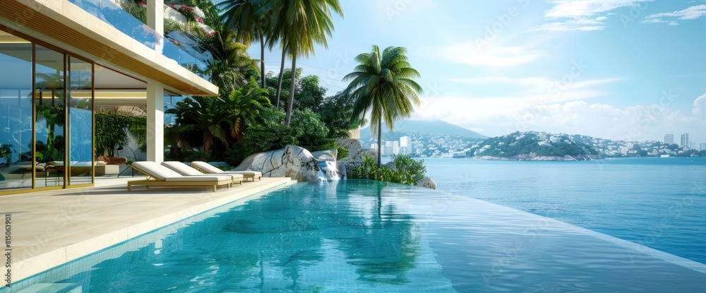 A Luxurious Villa In Acapulco, Background