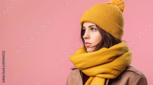 Stylish Woman in Winter Attire © MP Studio