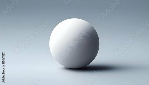 The illustration is of a round white stone. Set on a clean white background.