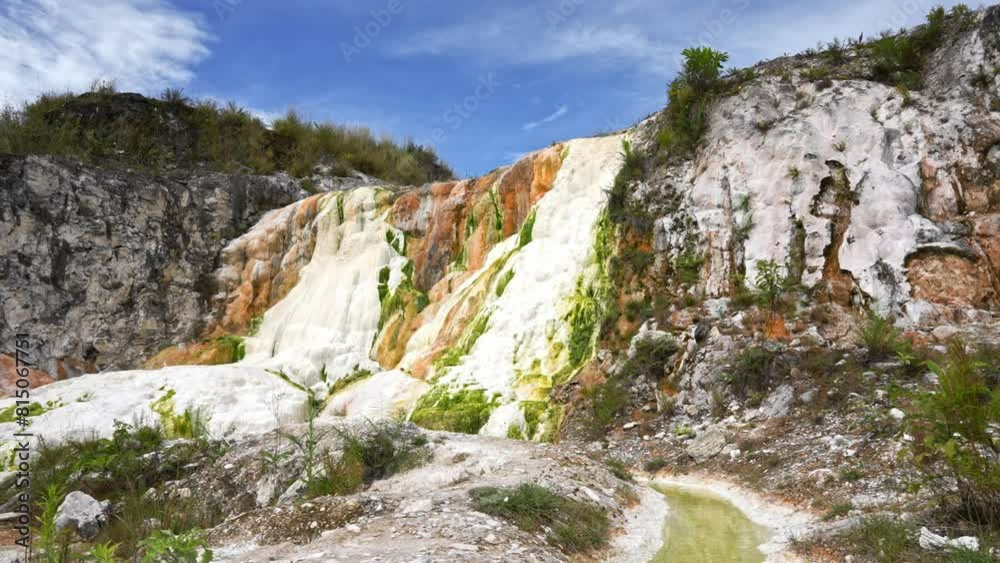 Sipoholon Hot Springs are hot springs in Tapanuli. This sulfur-containing bath was formed due to the eruption of Mount Martimbang