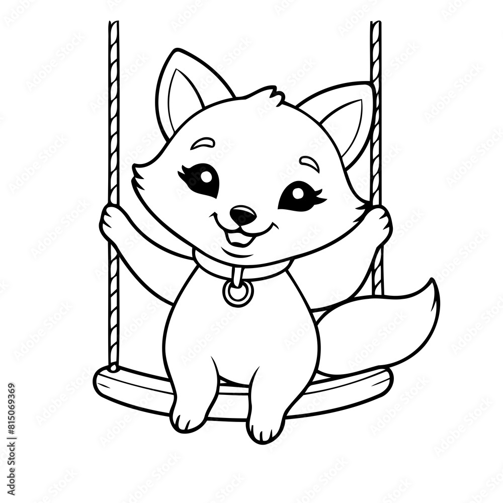 Obraz premium Amazing Fox for toddlers book