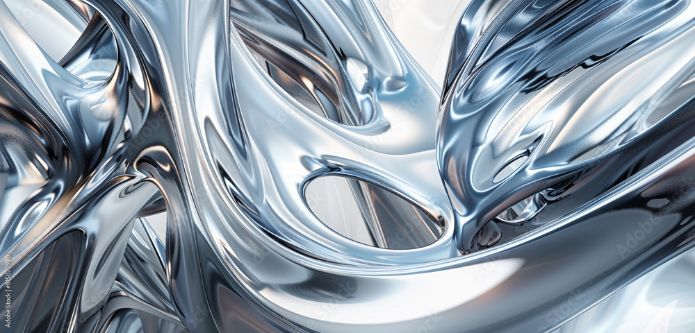 Sleek platinum abstract for an upscale scientific look in email newsletters Sleek platinum abstract for an upscale scientific look in email newsletters