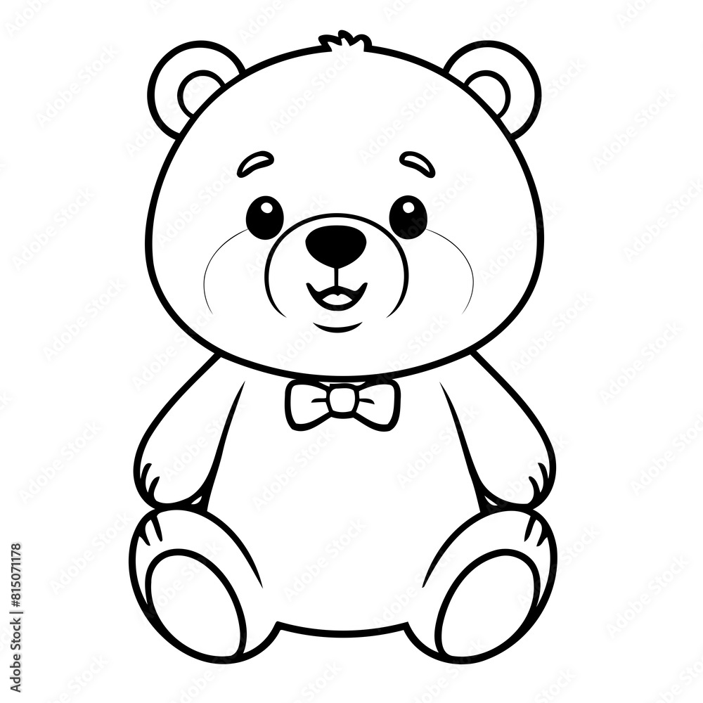 Funny Bear for children books
