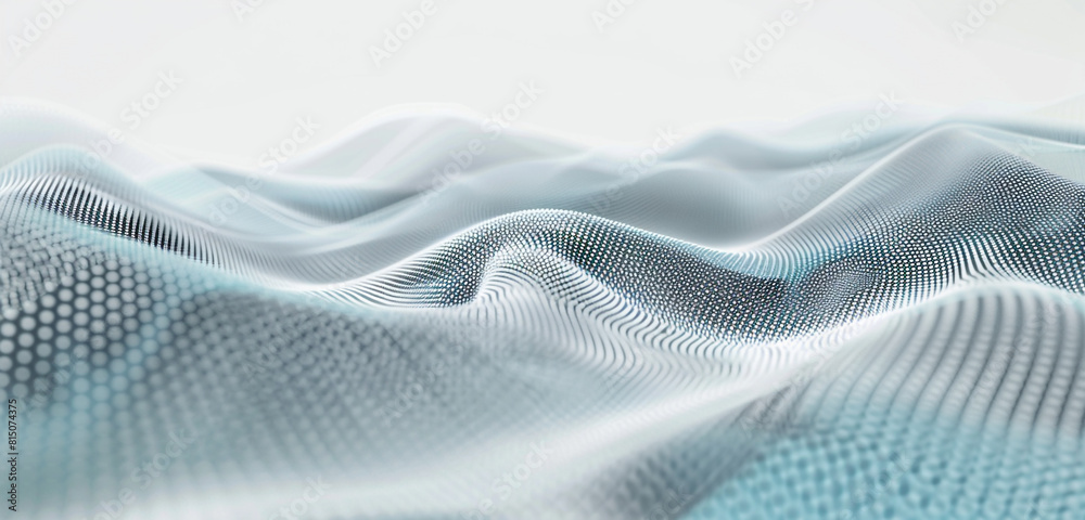 Soft gray and baby blue dots create a soothing minimalist wave. Soft gray and baby blue dots create a soothing minimalist wave.