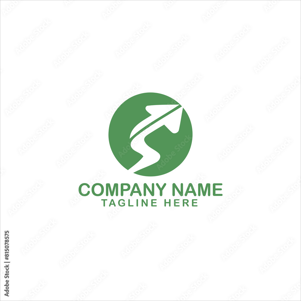 click shop logo icon design. online shop logo design template
