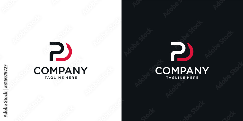 P & D  logo