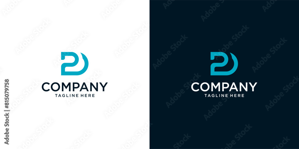 P & D logo P & D logo