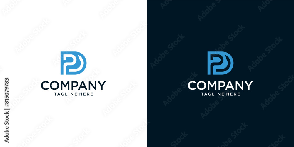 P & D logo P & D logo
