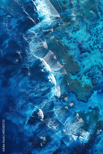 The Majestic Pacific: An Aerial Perspective of the Earth's Largest Ocean