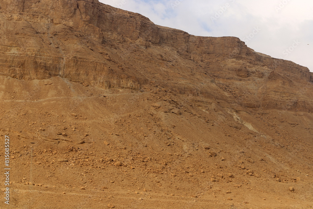 The Judean Desert in the Middle East, located in Israel and the West Bank.