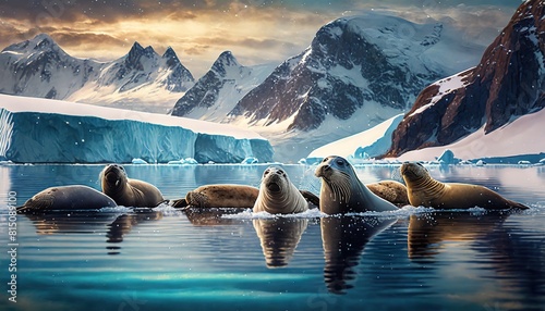 seals in polar regions photo