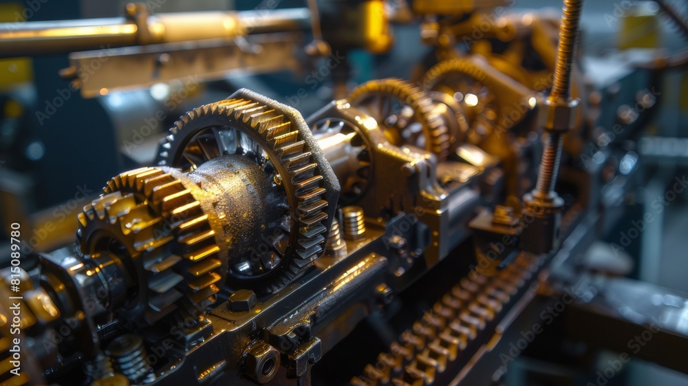 Engine gearboxes give the impression of power and technological sophistication. The illustration embodies the power and efficiency of the industrial process. Engine gearboxes give the impression of power and technological sophistication. The illustration embodies the power and efficiency of the industrial process.