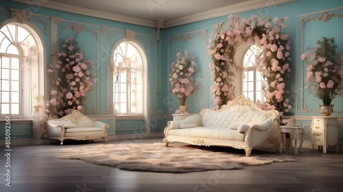 The Enchanted Room: Imagine a house with a room that changes its interior design to reflect the emotions and thoughts of whoever enters it. Write about a character who discovers this room and how it h photo