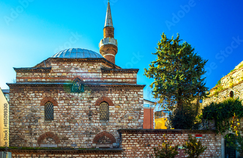 ishakpasa mosque, cankurtaran istanbul turkey photo