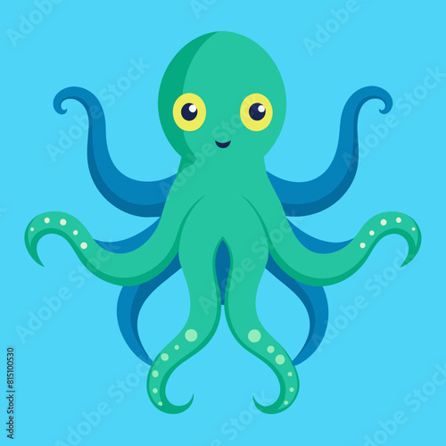 funny octopus cartoon