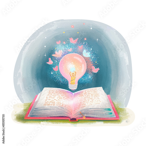 book with lighbulb white background (16)