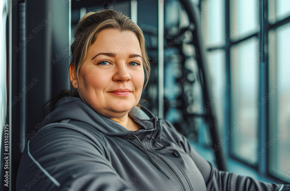 Woman Enjoying Workout