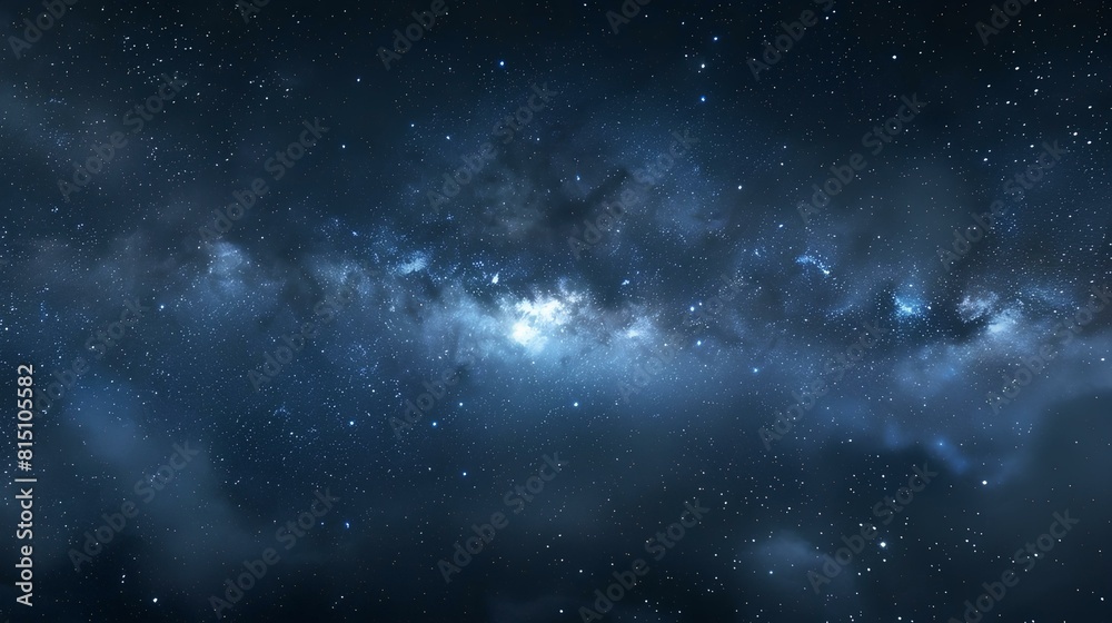 Obraz premium The Milky Way is our home galaxy, a barred spiral galaxy that contains our solar system.