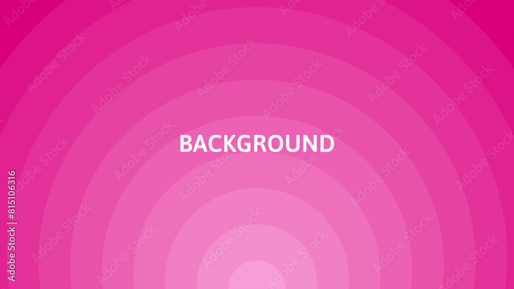 Pink abstract background with gradient rounds. Blended overlay pattern	