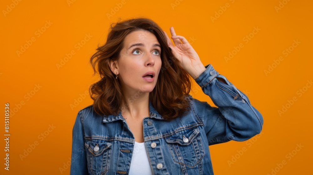 Woman with a Sudden Realization Woman with a Sudden Realization