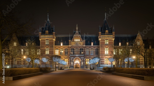 Rijksmuseum Amsterdam Netherlands In a mystical at_001