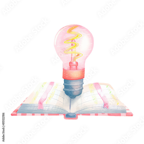 book with lighbulb white background (10)