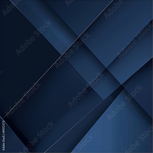 Dark blue abstract modern presentation background