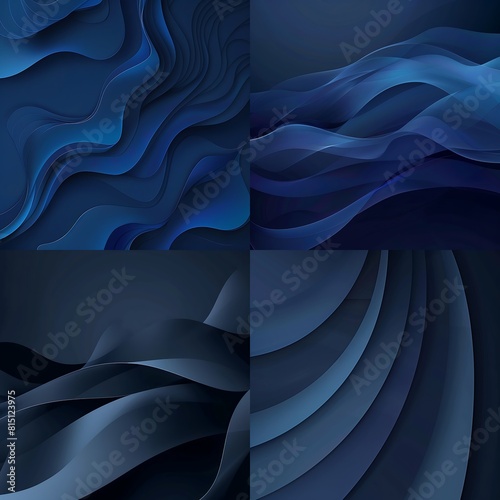 dark blue minimalist abstract background