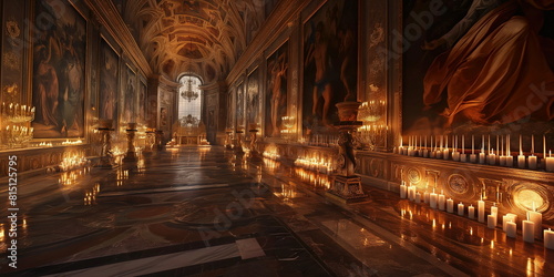 Sistine Chapel Vatican City In a mystical atmosphe_003
