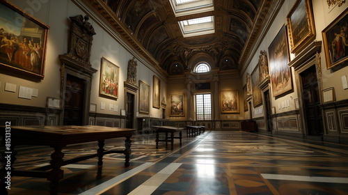 Uffizi Florence Italy In a mystical atmosphere Und_005