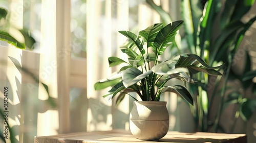  Indoor plant decor trends, home interiors with greenery, aesthetic and air quality focus.