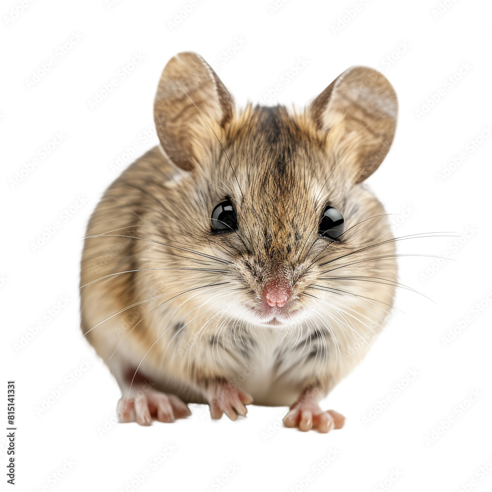 A pocket mouse standing on a Png background, a pocket mouse isolated on transparent background A pocket mouse standing on a Png background, a pocket mouse isolated on transparent background