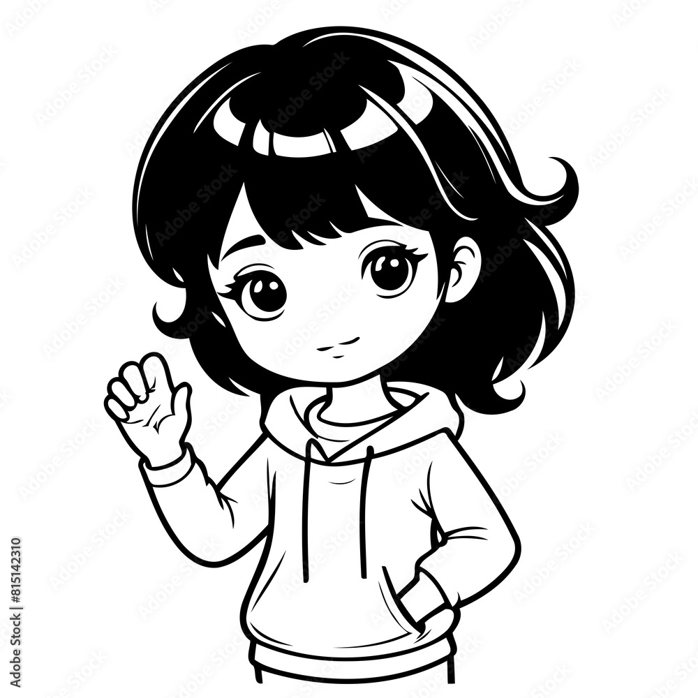 Cute vector illustration Artist hand drawn for toddlers Cute vector illustration Artist hand drawn for toddlers