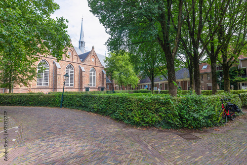 The Grote or Jacobijnerkerk in the Dutch city of Leeuwarden in Friesland.