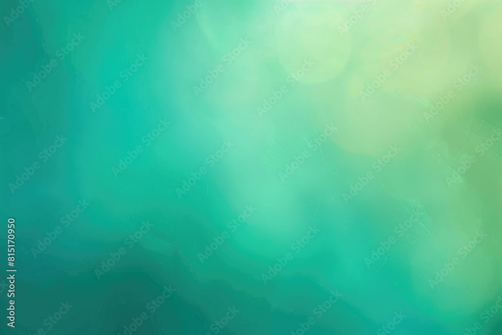 Green Background. Abstract Gradient Blur in Turquoise and Pastel Colors Green Background. Abstract Gradient Blur in Turquoise and Pastel Colors