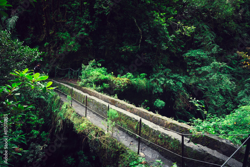 Entorno de montaña de pico do Arieiro en Madeiro