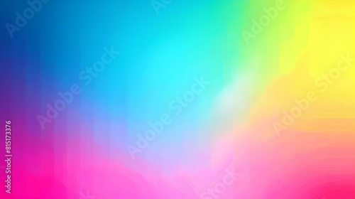 Abstract blurred gradient mesh background in bright colors
