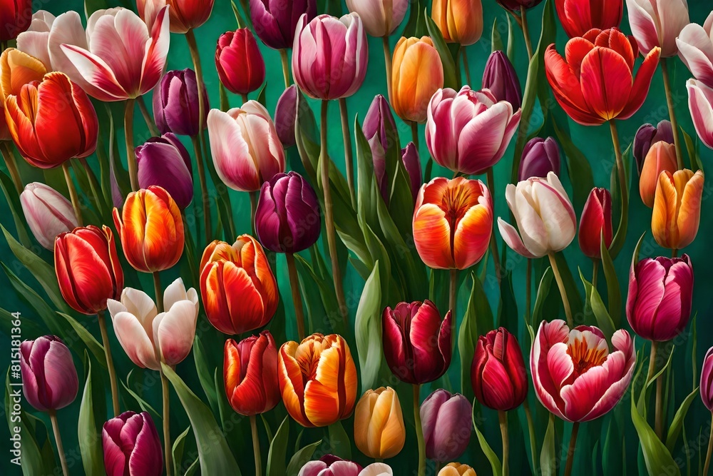 red and yellow tulips red and yellow tulips