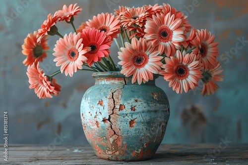 Discover beauty in imperfection with this stunning vase.
