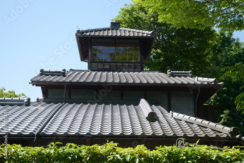 旧三井家下鴨別邸　主屋の望楼　京都市左京区 photo