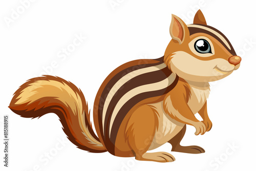 chipmunk cartoon vector illustration