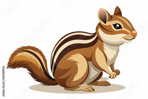 chipmunk cartoon vector illustration
