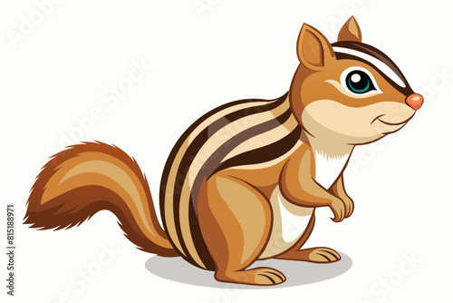 chipmunk cartoon vector illustration
