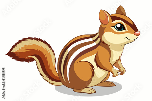 chipmunk cartoon vector illustration