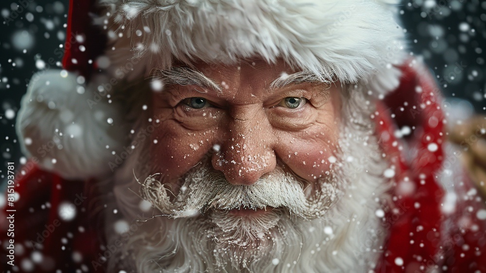 This black and white coloring page features a cartoon version of Santa Claus with a big belly, rosy cheeks, and a white beard This black and white coloring page features a cartoon version of Santa Claus with a big belly, rosy cheeks, and a white beard