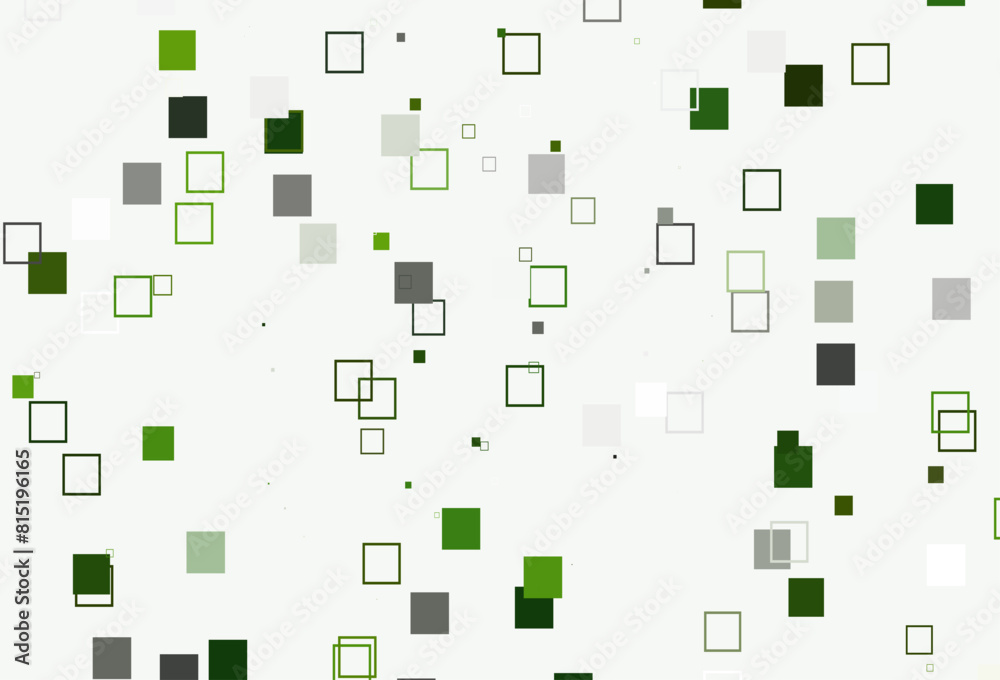 Light Green vector texture with rectangular style.