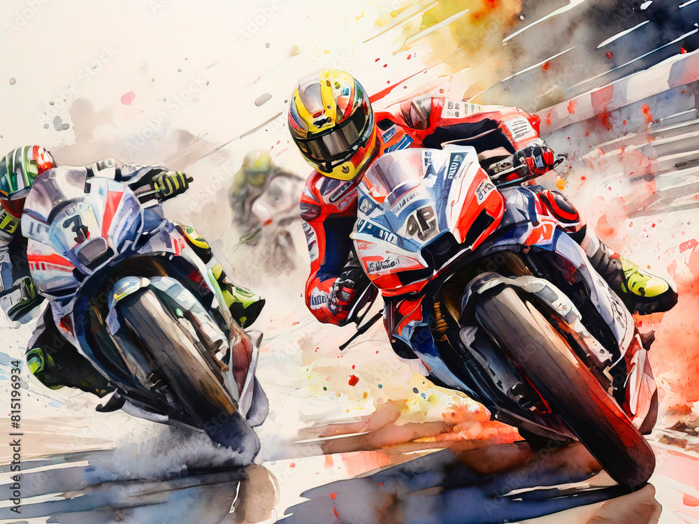 Motorcycle race Motorcycle race