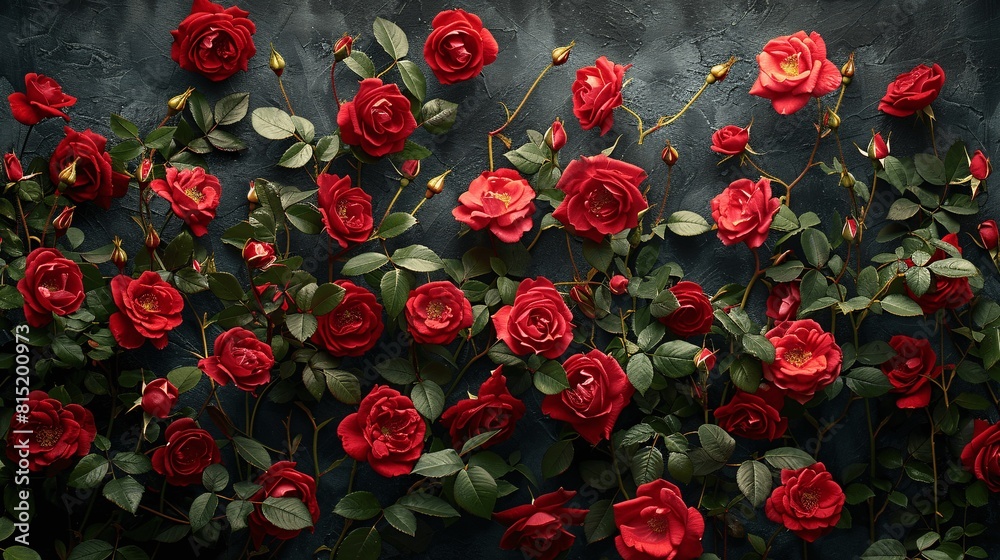 red flowers red flowers