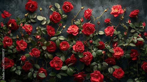 red flowers © Тетяна Іванова